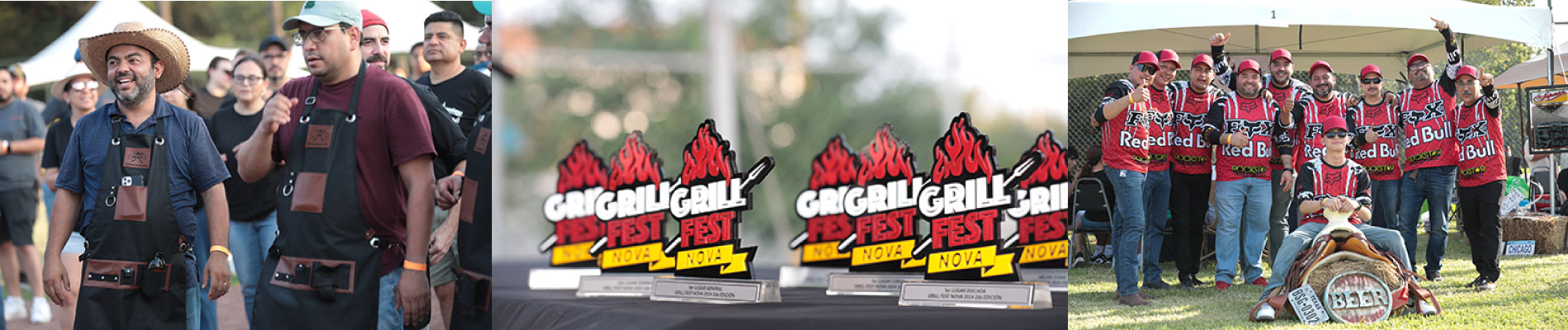 Echaron toda la carne al asador en competencia